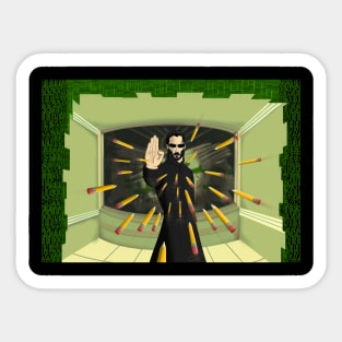 John Wick Matrix Sticker